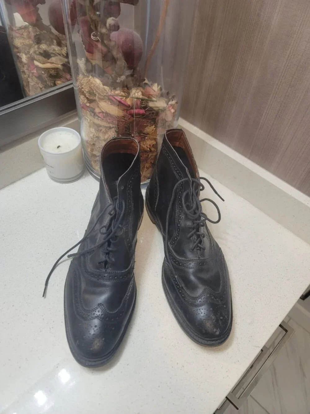 Allen Edmonds Mens Sz 11.5 3E McAdam Leather Dress Shoes Oxford Formal USA Black